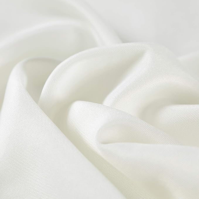 Cloth Napkins 20x20 inch Washable Polyester Dinner Napkins Soft Table Napkins for Wedding Party Dining Banquet(Ivory,50PCS)