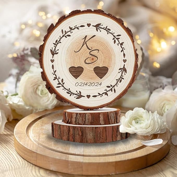 Rustic Wedding Cake Topper - Personalized Wedding Decorations - We Still Do Cake Topper Mr & Mrs - Bride/Engagement/Bachelorette Party Picks, Anniversary Party Cake Decor Wooden