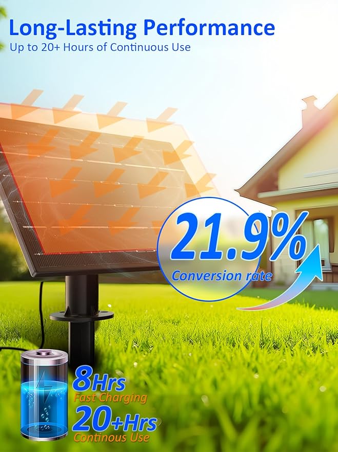 luckystyle 100FT Solar String Lights Outdoor Waterproof with 36+2 LED Bulbs Long Last for 20+Hrs, Commercial Grade Shatterproof Patio Solar Powered Lights for Camping，Backyard, Garden, Porch Decor