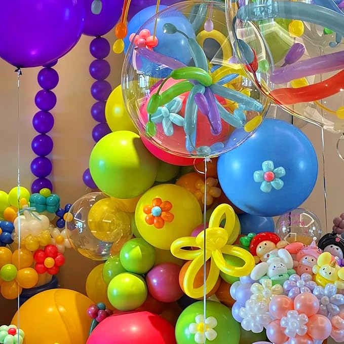 Rainbow Balloon Arch Kit, 166Pcs 18 12 10 5 inch Colorful Latex Balloons Garland for Birthday Baby Shower Wedding Engagement Anniversary Mother's Day Party Decorations