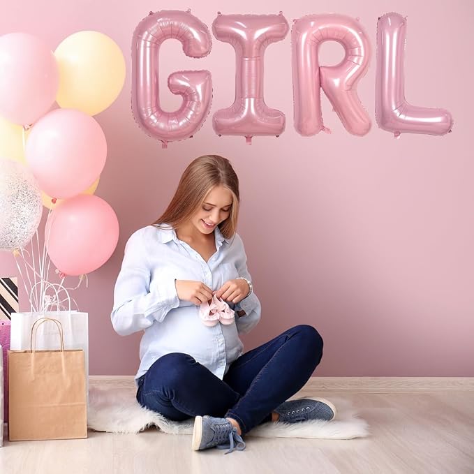 Pink Letter A Balloons,40 Inch Balloons Letter A Mylar Helium Large Pink A Balloon for Birthday Party Anniversary Decorations