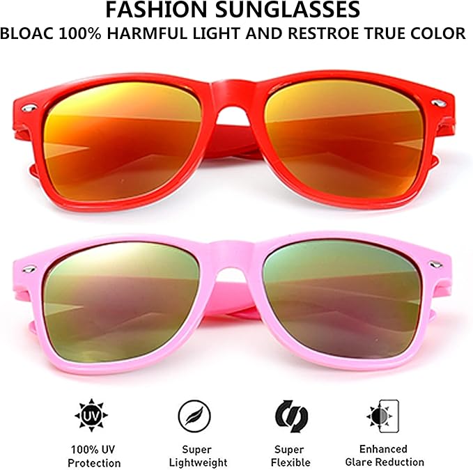 Eyegla Sunglasses Bulk Adults Party Sunglasses 80s Glasses Shades for Party Favors 8/10/20/30Pack