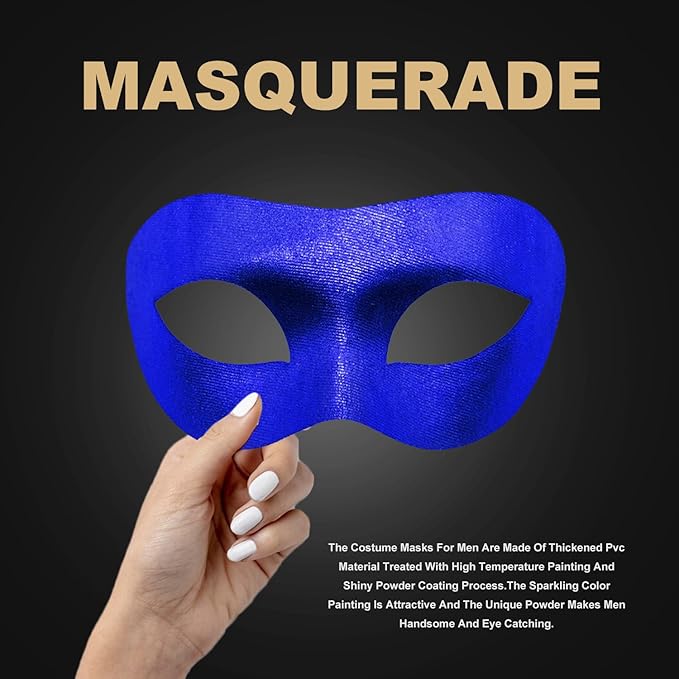 Couple Masquerade Mask for Women Men Venetian Mask Halloween Mask for Party Prom Ball Costume Lace Mask