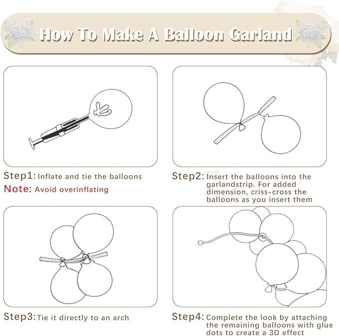 Champagne Gold and White Balloon Arch Kit, 134pcs Metallic Gold Confetti Balloons Garland Kits for Birthday Wedding Baby Shower Bridal Party Anniversary Decorations