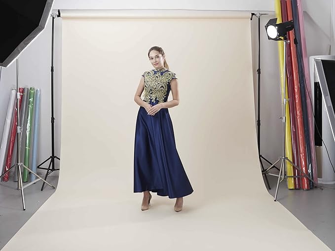 Seamless Photo Photography Backdrop Paper, Photo Background Paper Roll (Ivorine, 107”x19.5')