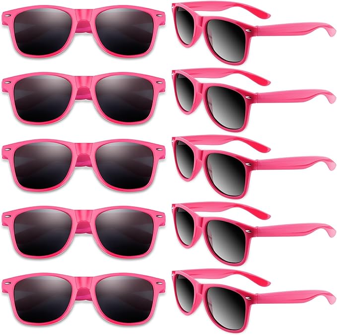 Colorful Party Sunglasses Bulk 20 Packs for Wedding Beach Summer Pool Party Supplies Goodie Bags Stuffers