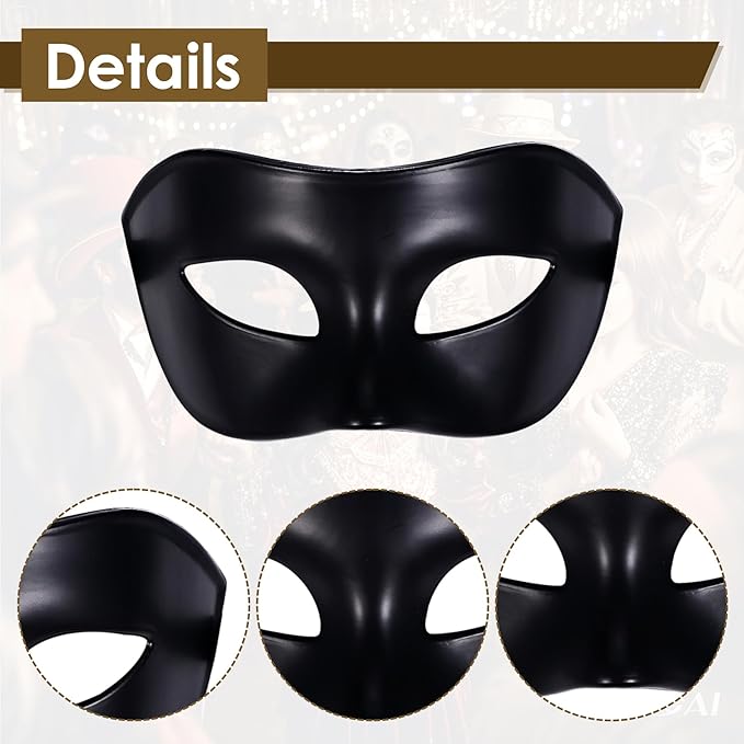 OIDEA Masquerade Mask for Couple - Roman Greek Venetian Mask Halloween Prom Party Costume Ball Mardi Gras Mask for Women Men