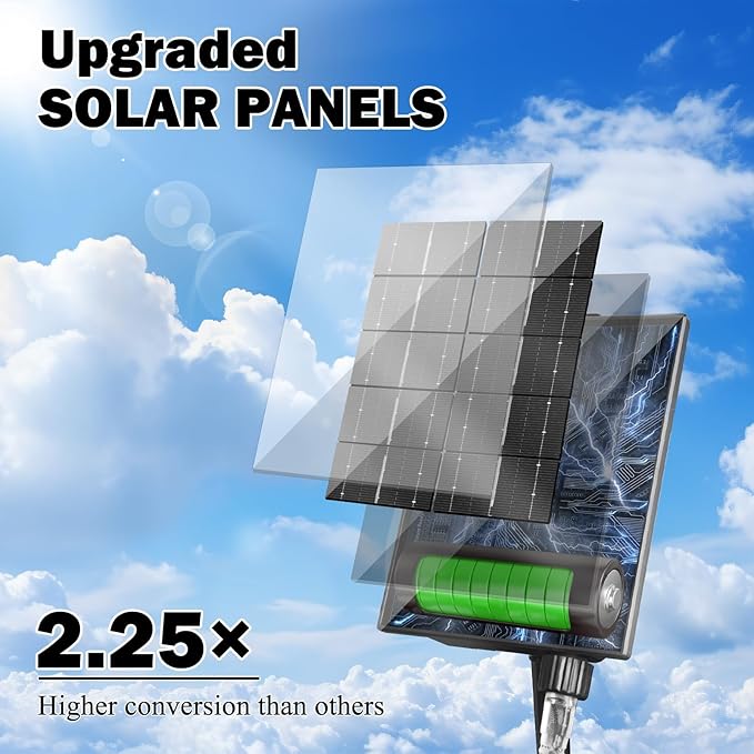 Solar Christmas Lights Outdoor Waterproof, 137ft 400 LED 19 Mode Solar Powered Halloween String Lights Waterproof for Garden Patio Fence Holiday Party(Warm White)