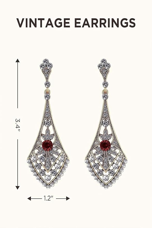 BABEYOND 1920s Flapper Accessories Gatsby Costume Accessories Set 20s Flapper Headband Pearl Necklace Gloves