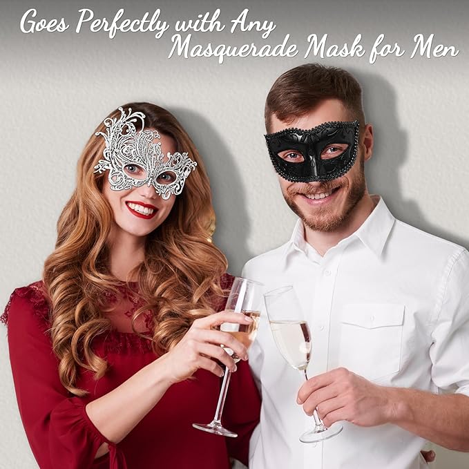 Masquerade Mask for Women Soft Lace Womens Masks Mardi Gras Mask Halloween Venetian Masks Carnival Cosplay Party Mask