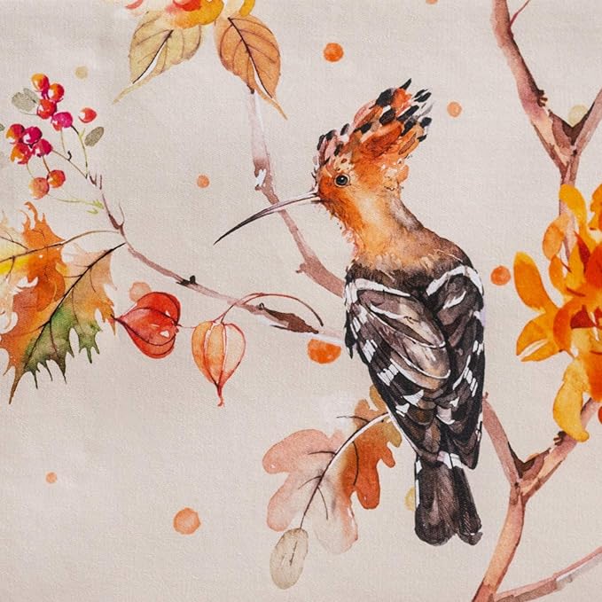 Maison d' Hermine Table Cloth Rectangle Table 100% Cotton 60 x 108 Inches Fall Tablecloth Reusable Everyday Use for Thanksgiving Christmas Decorations Dining Farmhouse Party (Kelim - Prairie)