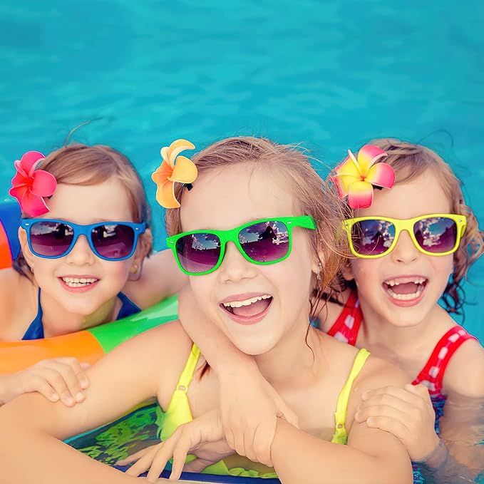 Kids Sunglasses Neon Glasses Kids Party Favors Bulk Bag Fillers Gift for Beach Pool Birthday Party Supplies