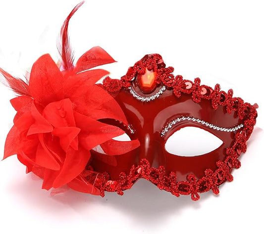Masquerade Mask for Women Venetian Halloween Carnival Masks for Party Prom Ball
