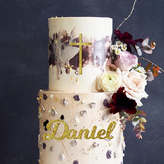 Custom Name Cake Topper Personalized Cake Name Sign Cake Decoration Acrylic Name Plate (Milkshake)