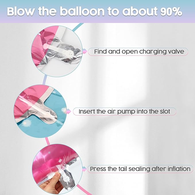 2026 Balloon - Starry Sky Birthday Number Balloons, 40 Inch Large Foil Balloons for Men Women Boys Girls Starry Sky Themed Birthday Decorations，Number 2026 Balloon