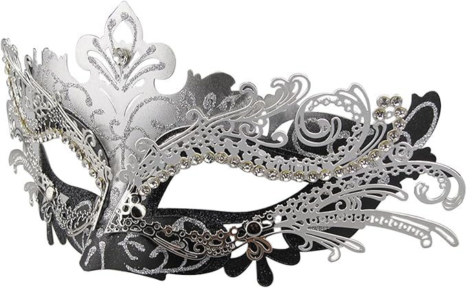 Coddsmz Couple Masquerade Mask Set - Venetian & Mardi Gras Mask for Women & Men