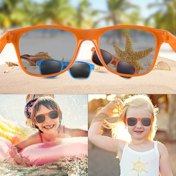 FEPITO Party Sunglasses Kids Sunglasses Bulk for Birthday Party supplies