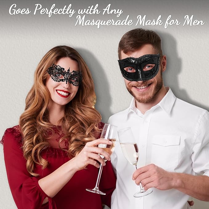 Masquerade Mask for Women Soft Lace Womens Masks Mardi Gras Mask Halloween Venetian Masks Carnival Cosplay Party Mask