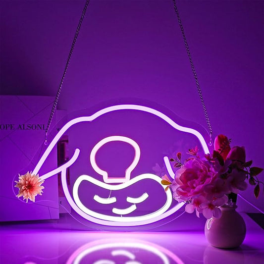 Neon Sign, Neon Signs for Wall Decor Cute Funny LED Signs for Man Cave Game Room Kids Home Decor Bar Beer Sign - USB Powered
