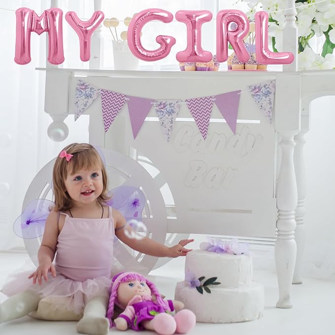 LIOZEOKUN Letter Balloons 16 Inch Alphabet A-Z Mylar Foil Balloons 2 Set for Wedding Birthday Party Decoration Banner Custom Phrase 52 Pcs