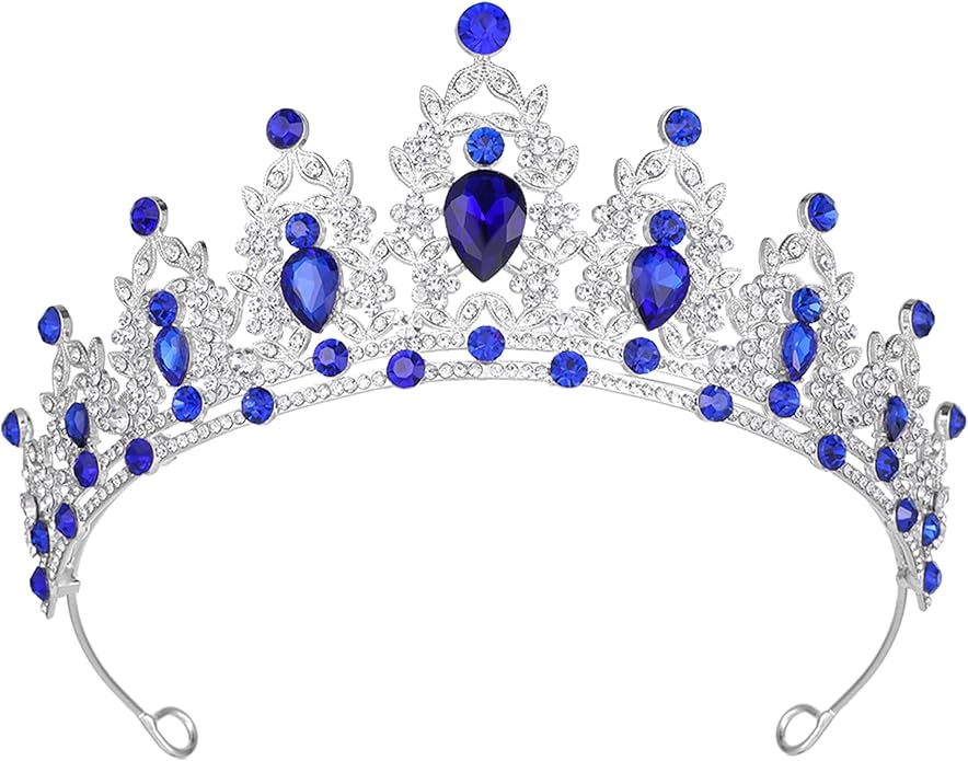 Kamirola - Queen Crown and Tiaras Princess Crown for Women and Girls Crystal Headbands for Bridal, Princess for Wedding and Party（01）