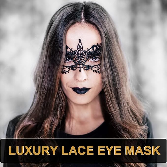 MYMENU Masquerade Mask for Women Venetian Lace Eye Masks For Party Prom Ball Costume Mardi Gras Party Supply