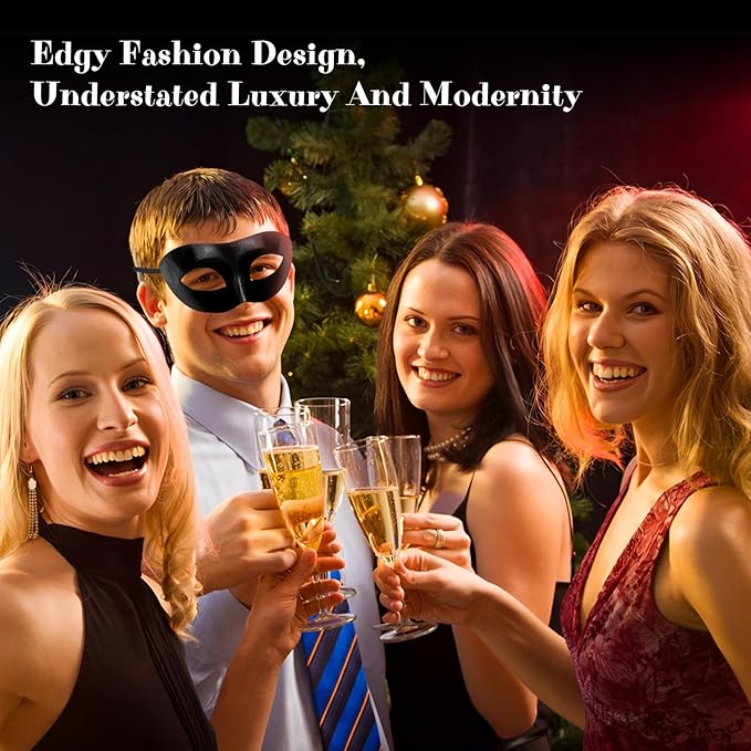 Exlinonline Lace Masquerade Mask Elastic,Fit for Adult,Soft Gentle Material,Specially For Costume,Thememed Party
