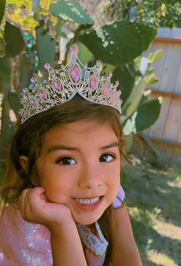 Tiaras Headbands Crown for Women and Girls, Princess Rhinestone Crown for Bridal, Crystal Queen Tiara Head Band Hair Accessories for Prom Wedding and Party