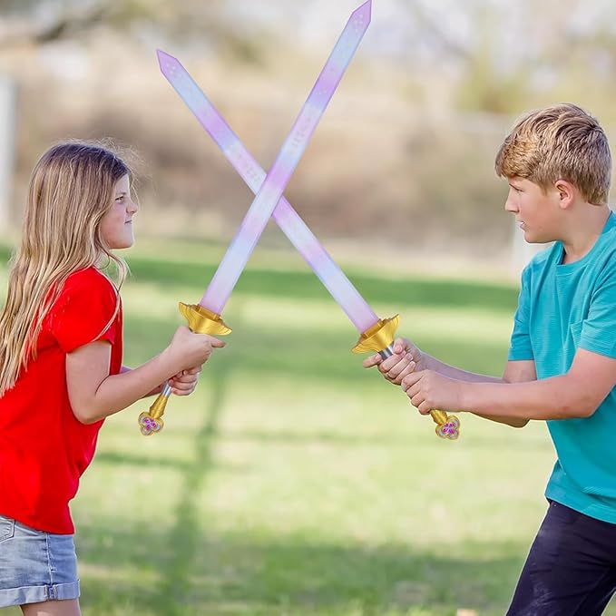 Cosplay Anime Costume Accessories 3D Printed Sword Retractable Weapon Adults Halloween Outfits,Korean Idol Cosplay Weapon Purple