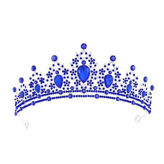 Princess Tiara and Crown for Women Wedding Tiaras for Bridal girls Tiaras and Crystal Crowns Rhinestone Headband Metal Hair Accessories for Costume Birthday Party Prom Gifts