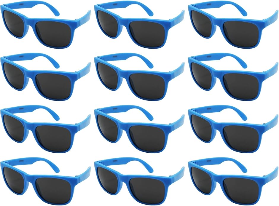 EDGEIWEAR 80s Neon Party Sunglasses for Adult Party Favors with CPSIA certified-Lead(Pb) Content Free