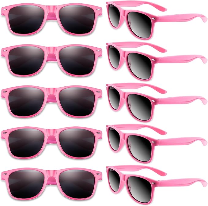 Colorful Party Sunglasses Bulk 20 Packs for Wedding Beach Summer Pool Party Supplies Goodie Bags Stuffers