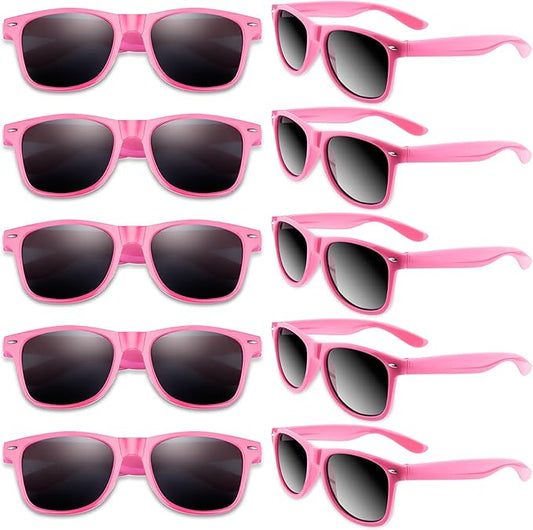 Colorful Party Sunglasses Bulk 20 Packs for Wedding Beach Summer Pool Party Supplies Goodie Bags Stuffers