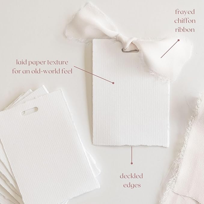 Name Place Cards for Weddings, Unique Wedding Place Cards for Table Setting, Name Cards for Table Setting, Bridal Shower Table Decorations, Placecards, Bridesmaid Tags, Set of 20, BREADANDJAIM (White)