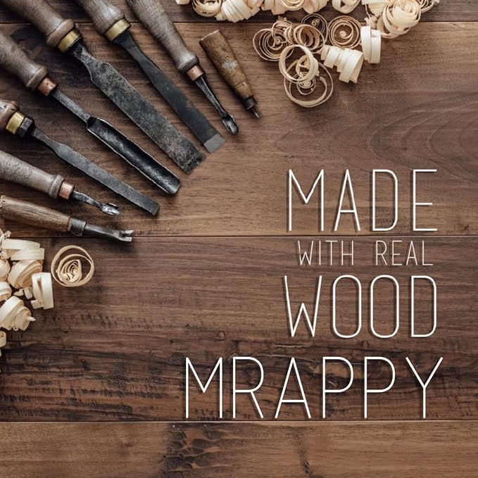 Oh Baby Cake Topper - Wooden Baby Shower Cake Decorations - Smash Gender Reveal Cake Topper for Photo Booth Props (Wood Color)