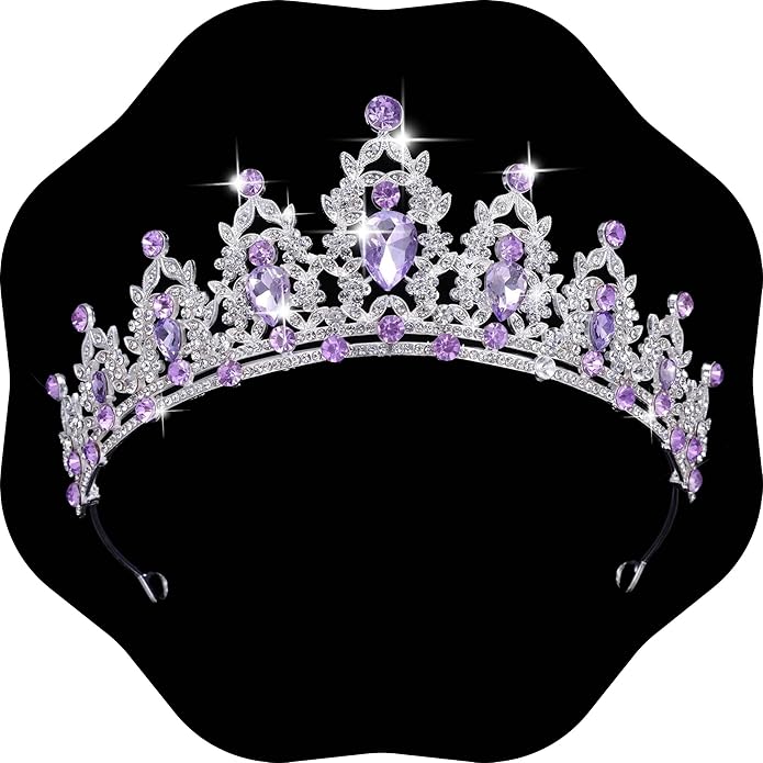 Kamirola - Queen Crown and Tiaras Princess Crown for Women and Girls Crystal Headbands for Bridal, Princess for Wedding and Party（01）