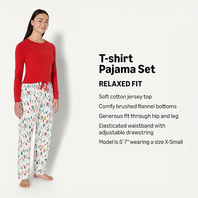 Amazon Essentials Matching Holiday Family Pajama Sets