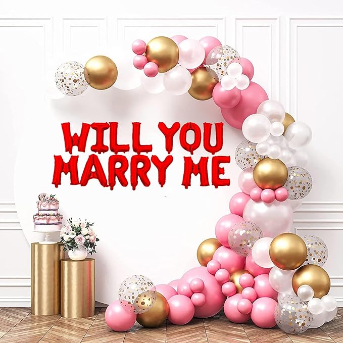 75pcs 16" Happy Birthday Balloon Banner, Red Balloons Letters, Personalized Mylar Foil Birthday Decorations includes 2 Sets A- Z, 1 set Number 0-9 "HAPPY BIRTHDAY" letters