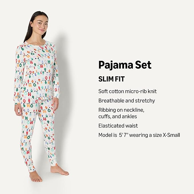 Amazon Essentials Matching Holiday Family Pajama Sets