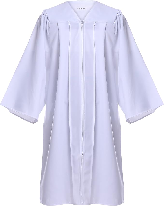Unisex Adult Matte Graduation Cap and Gown Tassel Set