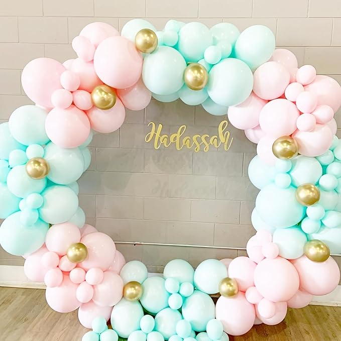 Mint Green Balloons, 66pack 12inch Pastel Green Latex Party Balloons for Graduation, Easter, Wedding, Birthday, Bridal Shower, Rainbow Party, Baby Shower, Anniversary Party Decorations