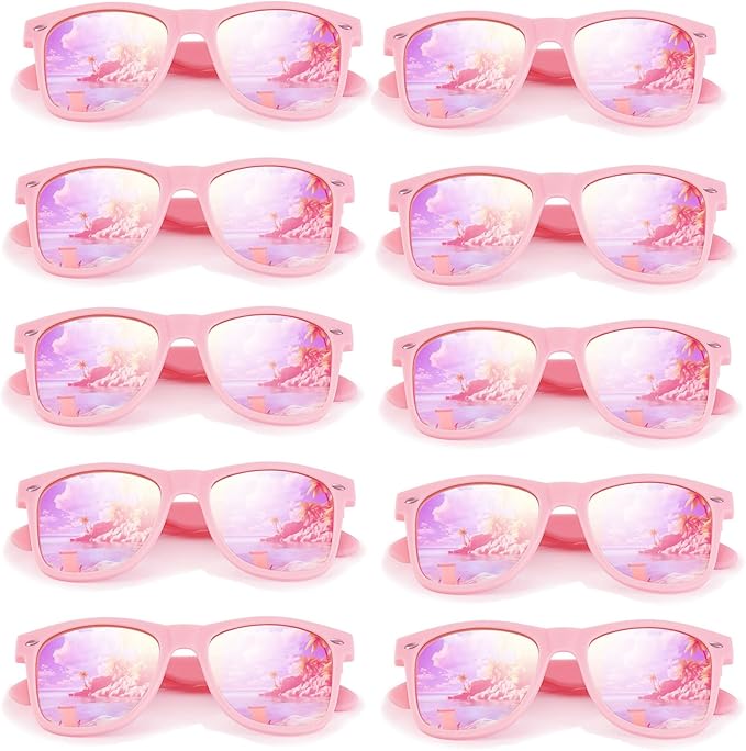 Eyegla Sunglasses Bulk Adults Party Sunglasses 80s Shades Eyewear Party Favors Glasses 10/20 Pack