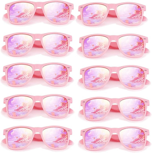 Eyegla Sunglasses Bulk Adults Party Sunglasses 80s Shades Eyewear Party Favors Glasses 10/20 Pack