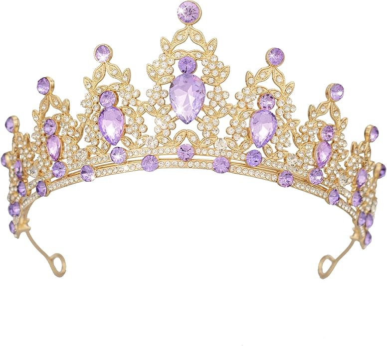 tiaras and crowns for women queen crowns for Women and Girls Crystal Princess Tiaras Rhinestone Tiaras For Wedding Bridal Birthday Prom Pageant Party