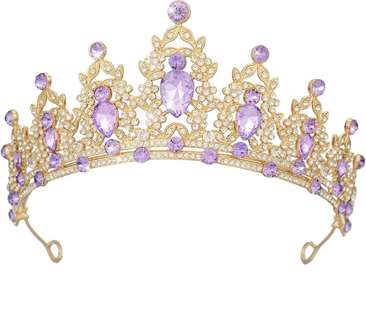 tiaras and crowns for women queen crowns for Women and Girls Crystal Princess Tiaras Rhinestone Tiaras For Wedding Bridal Birthday Prom Pageant Party