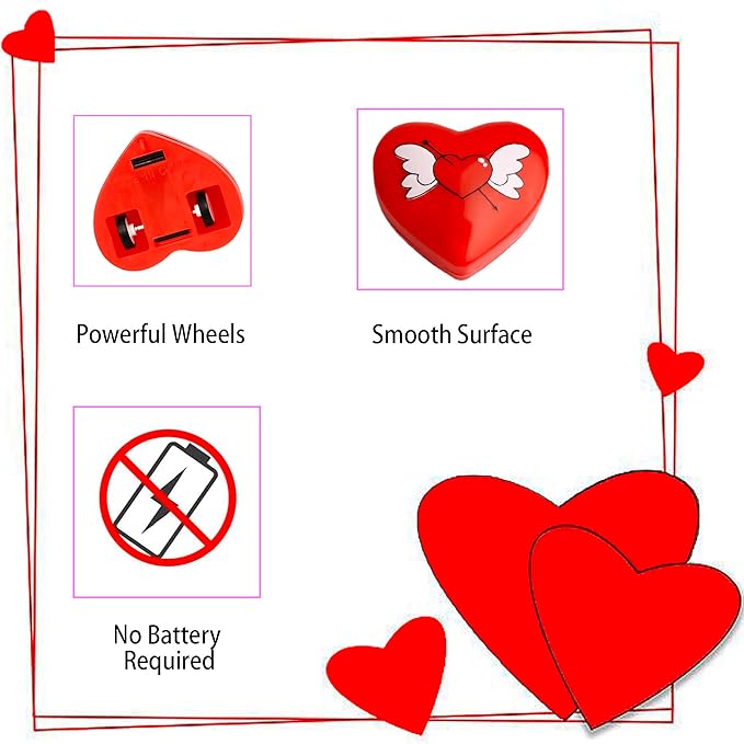 Small Pull Back Toy Cars Set,Mini Racing Vehicles for Holiday Birthday Party Favors,Goodie Bag Stuffers,Classroom Prizes,Bulk Toys for Kids,Girls,Boys(Valentine Day Heart Shape I Love You Gift)12 Pack