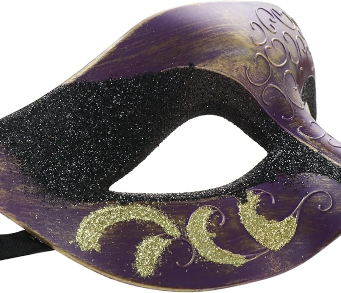 Coddsmz Couple Masquerade Mask Set - Venetian & Mardi Gras Mask for Women & Men