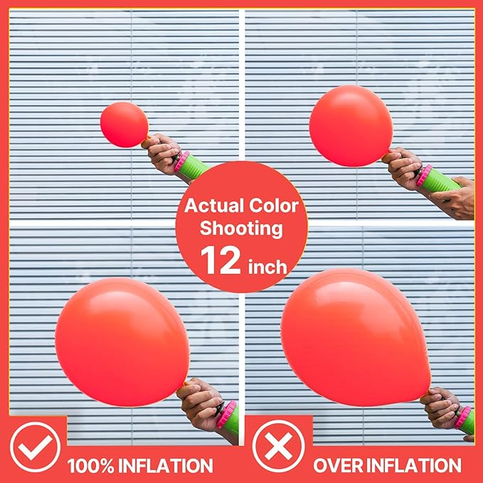PartyWoo Pearl Red Balloons 50pcs 12 Inch Red Latex Helium Balloons for Graduation Wedding Anniversary Birthday Valentine's Day Bachelorette Citizenship Strawberry Theme Party Decorations Red-Z06