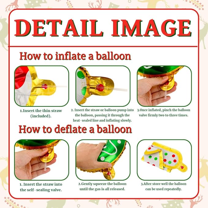 16 Inch Merry Christmas Balloons 14 PCS Red and Green Balloons Banner Candy Cane Gingerbread Xmas Letter Aluminum Mylar Foil Balloon Decorations Backdrop Hanging Party Favors Supplies Indoor Outdoor