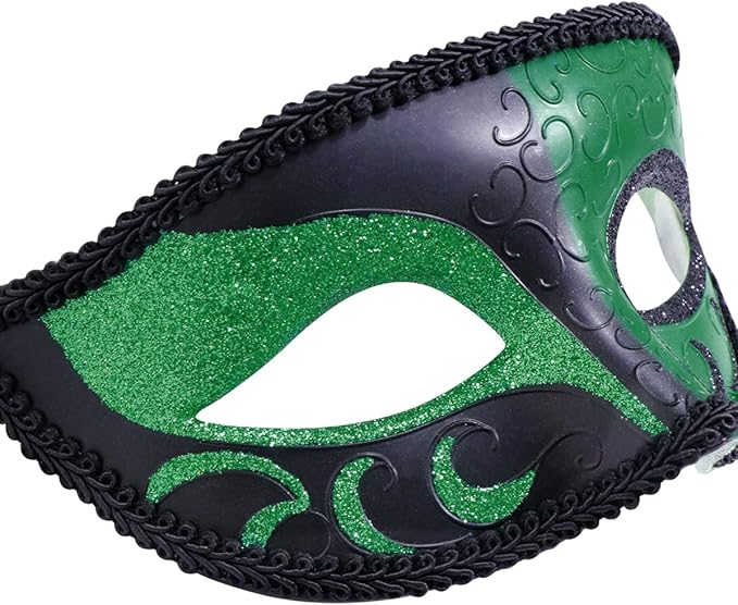 Coddsmz Couple Masquerade Mask Set - Venetian & Mardi Gras Mask for Women & Men